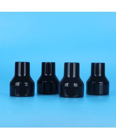 Minkissy 4-Piece Makeup Sponge Set - Mushroom Head Powder Brushes with Handle & Case for Women - Black - Buy Online on GoSupps.com