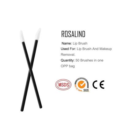 500PCS Disposable Lip Brushes Kits - Lipstick Gloss Wands Applicator Perfect Makeup Tool (Black) for Professional Use | International Shipping Available - Buy Online on GoSupps.com