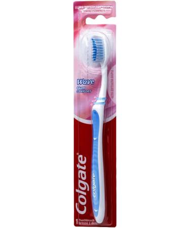 Colgate Wave Gum Comfort Ultra Soft Toothbrush - Compact Head (Colors Vary) | 1 Count - Buy Online on GoSupps.com