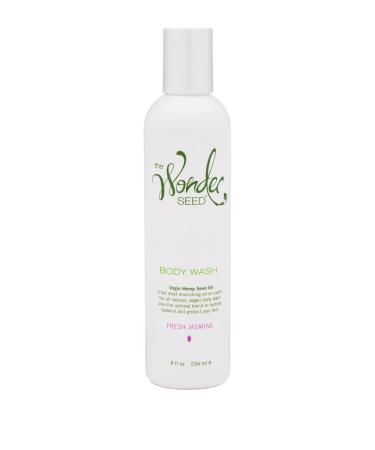Hemp Body Wash Fresh Jasmine 8 Oz