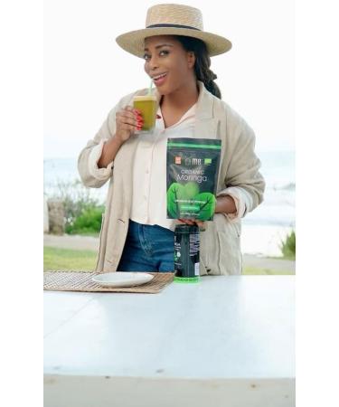 Organic Moringa from ME - Powder 300 g - Superior Quality - Vitality - Energy - Skin - Multivitamins - Multiminerals - Proteins - Anti-inflammatory - Antioxidants - Buy Online on GoSupps.com