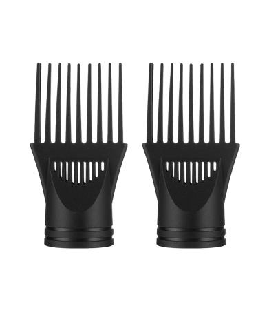 2 Pcs Universal Hair Dryer Diffusers Professional Wind Blow Cover Comb Attachment Wind Blow Dryer Brush Hair Dryers Nozzles for Barber Shop Hair Salon Blow Dryer Attachment