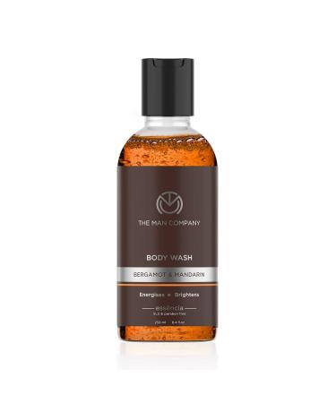 The Man Company Body Wash With Bergamot & Mandarinshower Gel For Glowing & Brightening Skinlong Lasting Fragrance & Paraben-Free - 250 Ml