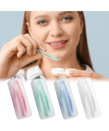SculptZen 4 Packs Contact Lens Applicator Contact Lens Remover and Inserter Tool Kit Portable Plastic Contact Lens Tweezers Contact Lens Suction Stick Handler with Storage Case - Buy Online on GoSupps.com