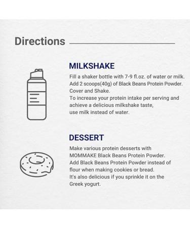 Black Beans Protein Shake Powder 0.6lb(280g) Black Sesame 21g of Plant Based Protein (280g) Nutty 1.1 Pound (Pack of 1) - Buy Online on GoSupps.com