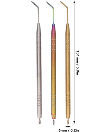 3Pcs Eyelash Separator Kit | Gernie Long Comb & Short Comb Eyelash Enhancers | Precision Eyebrow Tool & Lash Boosters for Perfect Makeup - Buy Online on GoSupps.com