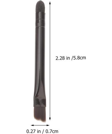 OSALADI 10 Pcs Eye Shadow Brush Ladies Suits Black Suits Eyebrow Makeup Tool Mix Miss Styling Brush - Buy Online on GoSupps.com