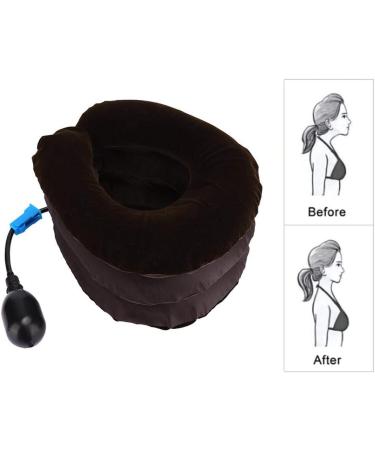Buy Brrnoo Inflatable Neck Collar | 3-Layer Neck Support & Traction Device for Cervical Spine Relief | International Shipping Available - Buy Online on GoSupps.com