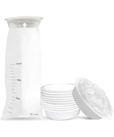 Fabater Morning Sickness Bags - Large Capacity Disposable & Leak Proof Travel Bags for Easy Vomiting Relief - Buy Online on GoSupps.com