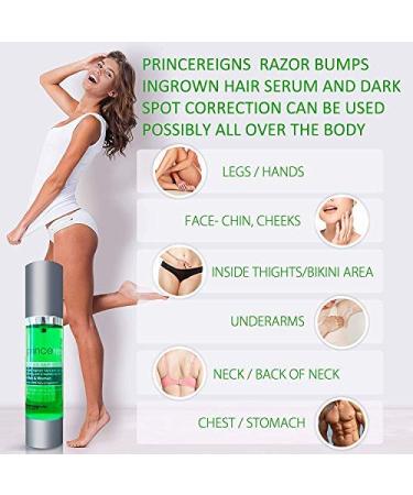 Princereigns Shaving Gel - 2 Fl Oz (Pack of 1) for Ingrown Hair & Razor Bumps Removal - Buy Online on GoSupps.com
