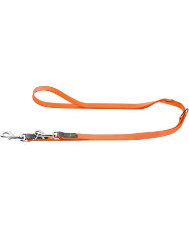 HUNTER CONVENIENCE Adjustable dog leash plastic material 2.0 x 200 cm neon orange neon orange 2.0 x 200 cm