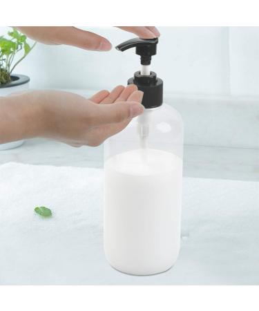 Buy Cenben 4-Pack 500ml PET Plastic Soap Dispenser - Pumping & Foam Hand Soap Bottles for Home Use - Transparent Shampoo & Soap Container - Buy Online on GoSupps.com