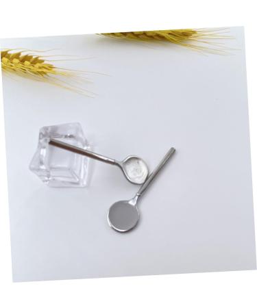 FRCOLOR Eye Cream Stick Beauty Scooper Skincare Tools Beauty Product Scoop Small Makeup Spoon Spoon Tools for Skincare Spoon for Skincare 7c Zinc Alloy Small Spoon Cosmetic 7.00X2.10X1.00CM Silver - Buy Online on GoSupps.com