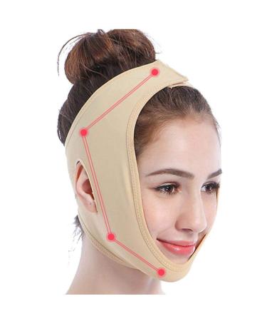2PCs Facelifting V-Face Meter Sleep Double Chin Lifting Face massager Facelifting Paste Beauty Tool Facelifting Bandage Sleeping M Facelifting