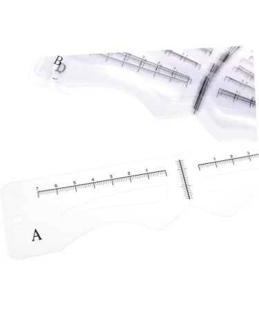 Angoily 1 Set Eyebrow Beauty Tools Eyebrow Cards Eyebrow Drawing Cards Template Eyebrow Shape Auxiliary Tool - Buy Online on GoSupps.com