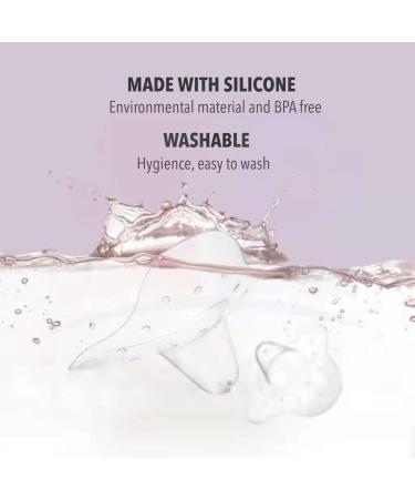 2pcs Silicone Nipple Shield Set for Breastfeeding - Breast Milk Feeding Protector - Buy Online on GoSupps.com