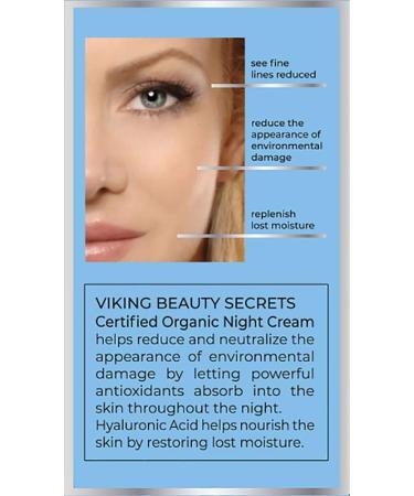 Buy Anti-Aging Night Cream with Nordic Berries & Hyaluronic Acid - Replenish Moisture - 1 Fl Oz - International Shipping - Buy Online on GoSupps.com