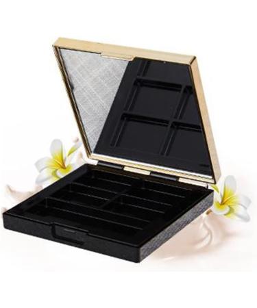 WOONEKY 1pc Empty Eye Shadow Pallet Empty Spotlight Dish Empty Eyeshadow Black Eye Shadow Girl DIY Eyeshadow - Buy Online on GoSupps.com