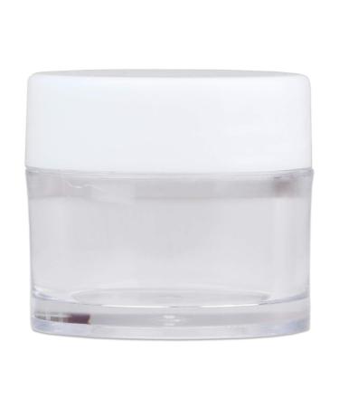 Beauticom 7g Thick Wall Clear Acrylic Jars - Leak Proof Cosmetic Storage (24 Sets) for Creams Salves & Scrubs - International Shipping - Buy Online on GoSupps.com