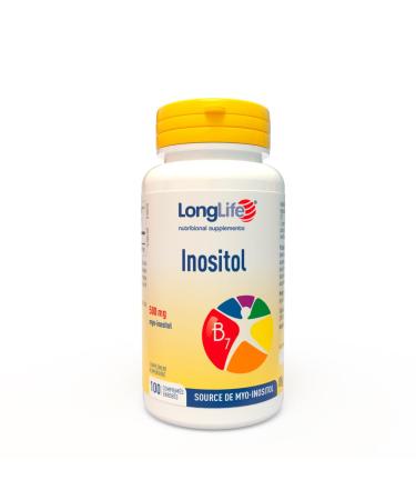 LongLife Inositol | Source de myo-inositol | 500 mg d'inositol issu du ma s | Dosage optimal | Bien- tre f minin et m tabolisme des lipides | Jusqu' 50 jours de traitement | Sans gluten et v gan