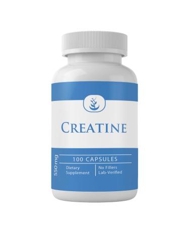 PURE ORIGINAL INGREDIENTS Creatine (100 Capsules) Always Pure No Additives Or Fillers Lab Verified