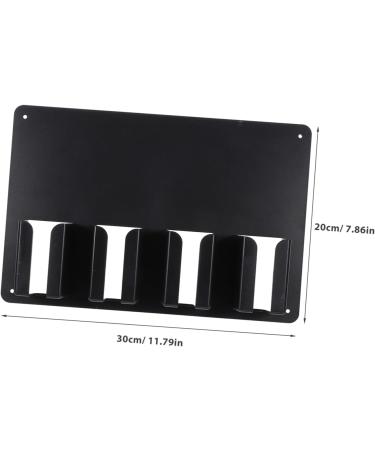 FRCOLOR 3pcs Barber Clippers Wall Pocket Organizer Hair Salon Storage Rack Tool Splint Hair Clipper 30*20*4.5cmx3pcs Blackx3pcs - Buy Online on GoSupps.com