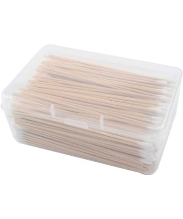 VALICLUD 500PCS Long Cotton Swabs with Wooden Handle - Ideal for Home and Store Use | 15CM Cotton Sticks - Buy Online on GoSupps.com
