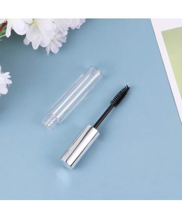 FRCOLOR 20Pcs Reusable Liquid Bottles with Funnels for Home Travel Lightweight LeakProof Storage Bottles with Silver Lid for Mascara Beauty Products - Buy Online on GoSupps.com