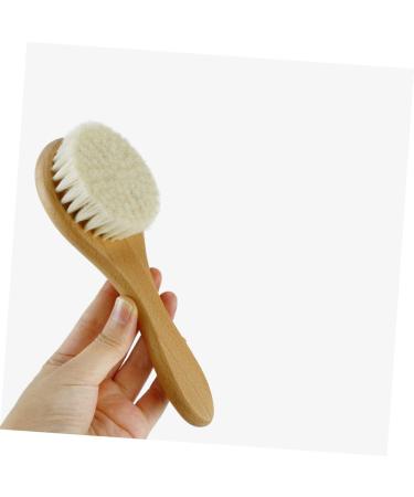 PLAFOPE 1 Set Baby Hair Brush and Hair Dryer Set with Scalp Massage and Wood Comb - Newborn and Baby Hair Care Essentials - Buy Online on GoSupps.com
