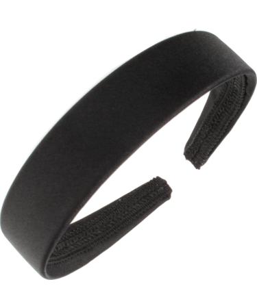 Black Satin 2.5cm Alice Headband for Women & Girls - Glitz4Girlz - Buy Online on GoSupps.com