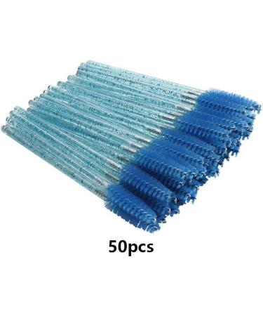 10 set of 50 Pieces Eyelash Brush Valentine's Day Sweet Bristle Applicator Eyebrow Tweezer Easily Grip Remover Brow Brushes Crystal Rod/Blue 10 set of (Crystal Rod/Blue) - Buy Online on GoSupps.com