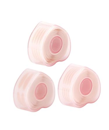 FRCOLOR 3Rolls double eyelid sticker natural eyelid tape invisible eyelid lift strips eyelid shadow sticker eyelid lifter strips Double Side Eyelid Tapes Stickers Miss lace double sided