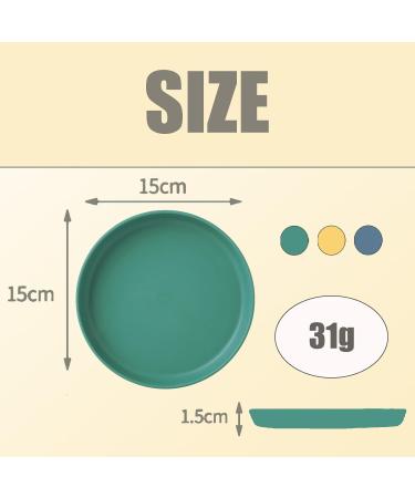 6 PCS Cat Bowls Cat Plate Cat Food Bowl Cat Food Dish Shallow Pet Bowls Kitten Food Bowl Cat Food Plate for Cats Fatigue Free Cat Feeding Bowls for Kittens and Small Animals Flat Cat Bowl - Buy Online on GoSupps.com