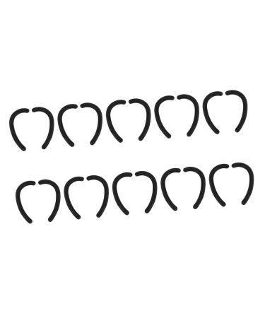 Magiclulu 10 pair of anti-Snag ear bruke ear hooks silicone ear protector actually feast mask Face mask for children hooks for masking tape ear mask hooks with hooks rope hooks