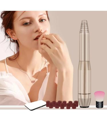 Efile Nail Drill Kit for Acrylic Nails - Electric Nail File with Clippers & File (DR-Gold) - Buy Online on GoSupps.com