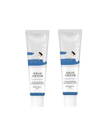 Birch Juice Moisturizing Sunscreen | Korean ROUND Relief SPF50 PA++++ | UV Defense and Skin Care Skin Protection