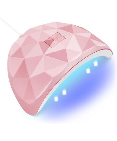 LED Nail Lamp Gel Nail Light For 54W Dryer With Timers Manicure Auto Sensor Professional Nail Art Tools Nail Dryer Light Lamp Pink B - Buy Online on GoSupps.com