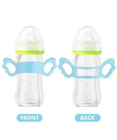 Toddmomy 4PCS Baby Bottle Handles - Silicone Grip Holder for Kids | Perfect for Small Hands | International Shipping Available - Buy Online on GoSupps.com