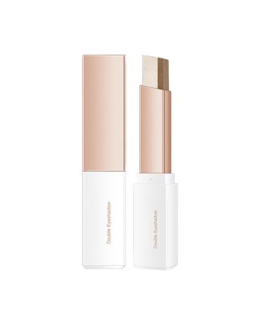 Cream Eyeshadow Pencil, Eye Shadow Pencil, Eyeshadow Sticks, Gradient Eyeshadow Pen, Creamy Eyeshadow Stick, 2 Colors Glitter Eye Shadow Pen (B)