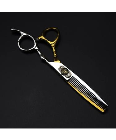 Hair Cutting Scissors 6 Inch Professional Japan 440c Steel Scissor Tiger Hair Scissors Haircut Thinning Barber Hair Cutting Shears Hairdressing Scissors Set - Buy Online on GoSupps.com