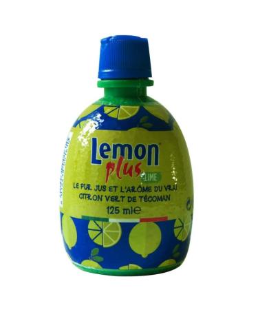 EUROFOOD - Lime Plus Lemons 125Ml - Pack of 4