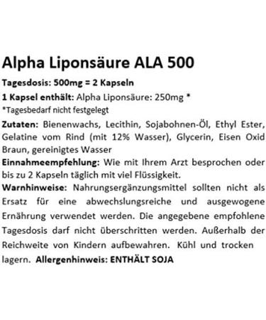 Alpha Lipoic Acid 250mg Softgel Capsules - 270 Count | Antioxidant Support No Magnesium Stearate Enhanced Absorption - Buy Online on GoSupps.com