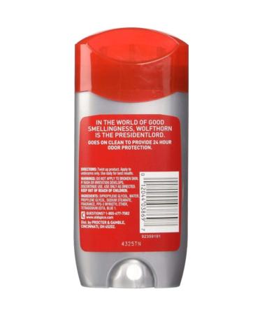 OLD SPICE Wild Collection Wolfthorn Deodorant - 3 Oz (2 Pack) | Best International Shipping - Buy Online on GoSupps.com
