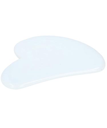 Verdant Touch Gua Sha Massage Tool Scraping Plate Scraper Massager Heart Shaped Board for Face Shoulder Leg Abdomen Back Opal