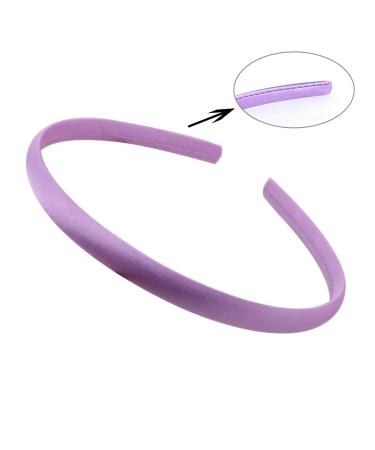 HAPY SHOP 30-Piece 1cm Girl Satin Ribbon Covered Headbands - 36cm Circle Size - Multicolor Hair Accessories - Buy Online on GoSupps.com