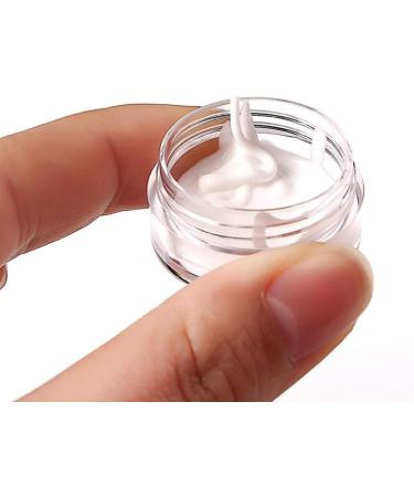 Round Empty Sample Jar Cosmetic Container Jar 3 Gram Travel Empty Sample Jar Round Make Up Refillable Containers - Buy Online on GoSupps.com