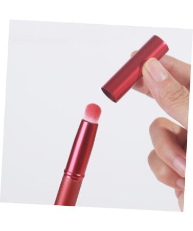 Buy Pink Lip Brush & Business Card Holder | Multi-Use Lipstick Applicator & Makeup Tools for Women - Buy Online on GoSupps.com