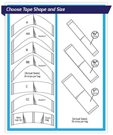 Buy CC Contour Double-Sided Adhesive - 36 Pieces | International Shipping Available - Buy Online on GoSupps.com