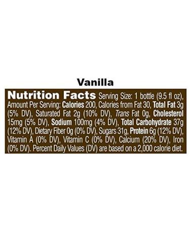 Starbucks Frappuccino Vanilla Glass Bottles 9.5 Fl Oz (Pack of 15) - Buy Online on GoSupps.com