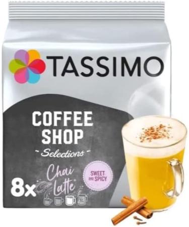 Tassimo Chai Latte coffee pods 10 pieces 80 capsules in total 80 servings - Buy Online on GoSupps.com